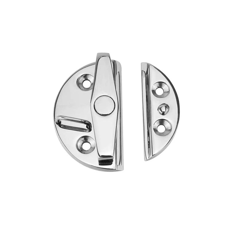 Tearom Marine Boat Door Catch Latch 316 Stainless Steel Door Latch Round 55mm Twist Lock Suit for Boat and Many External Cabinet Applications (1) - Image 5